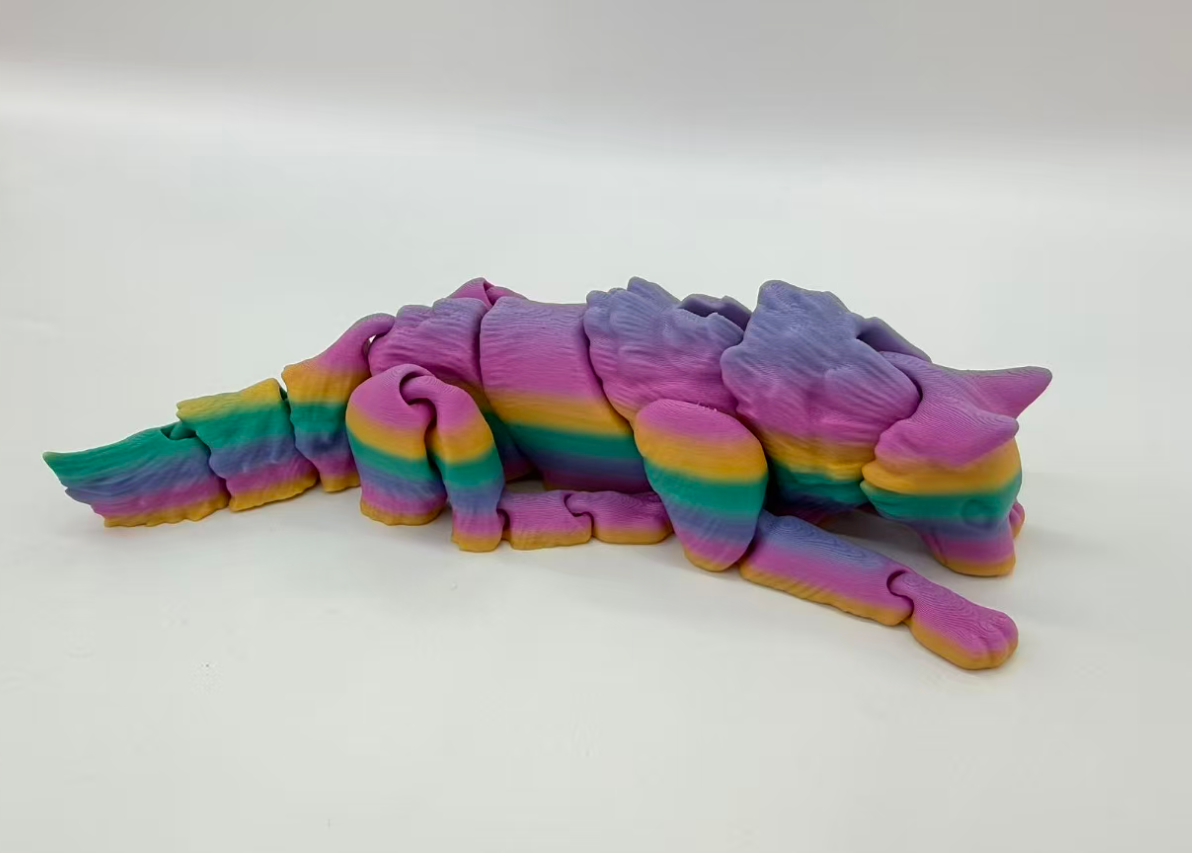 20cm3D打印狼模型摆件3D打印玩具详情4