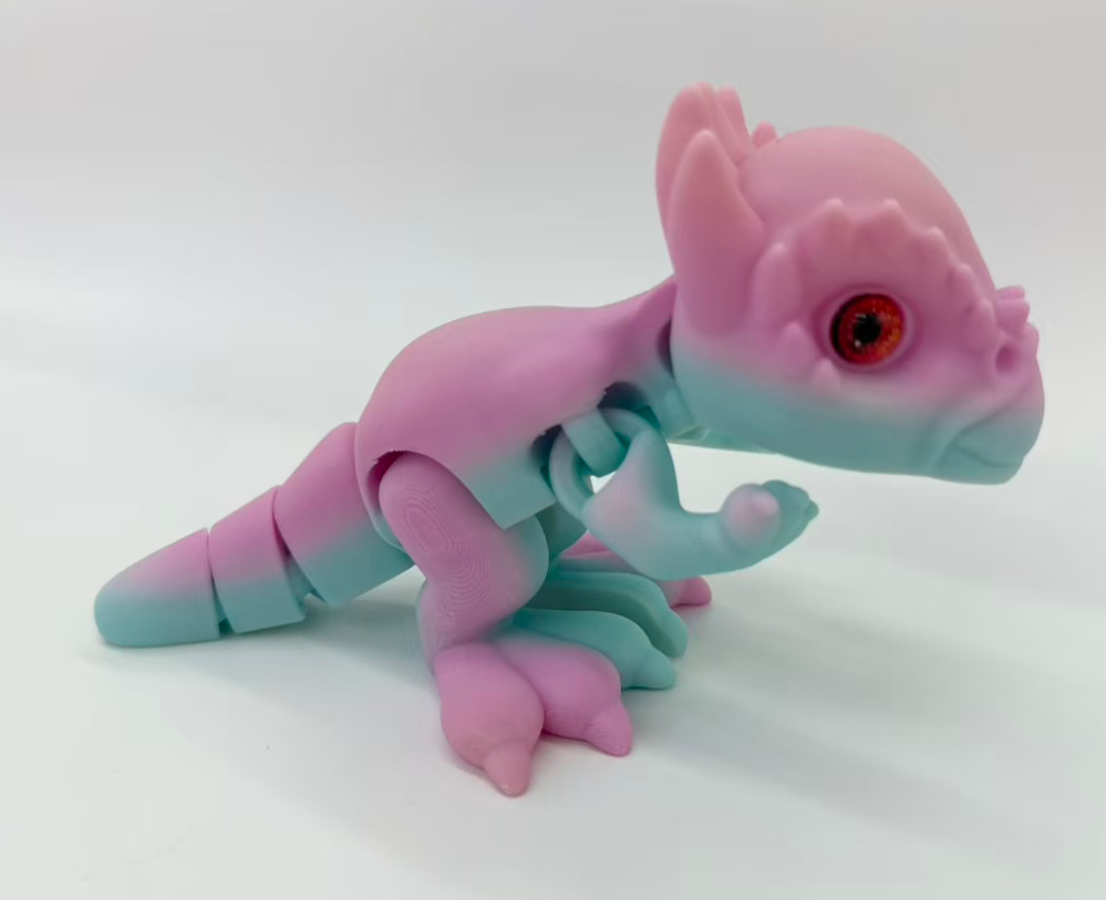 18cm3D打印玩具 龙形玩具 创意模型儿童玩具详情5