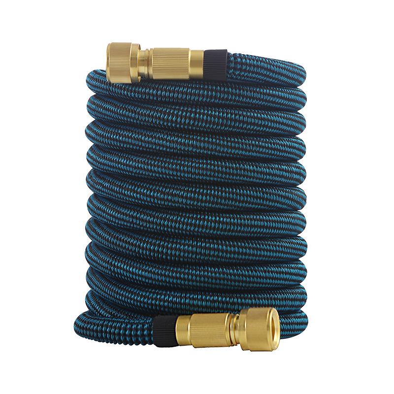 Cross-border household magic telescopic water pipe, garden watering, cleaning and spraying water pipe, high-pressure car wash hose set details Picture