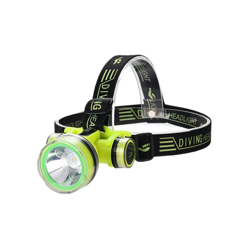 Strong light diving headlamp flashlight head-mounted long-lasting high-power LED waterproof head with IPX8 waterproof rating pic 7