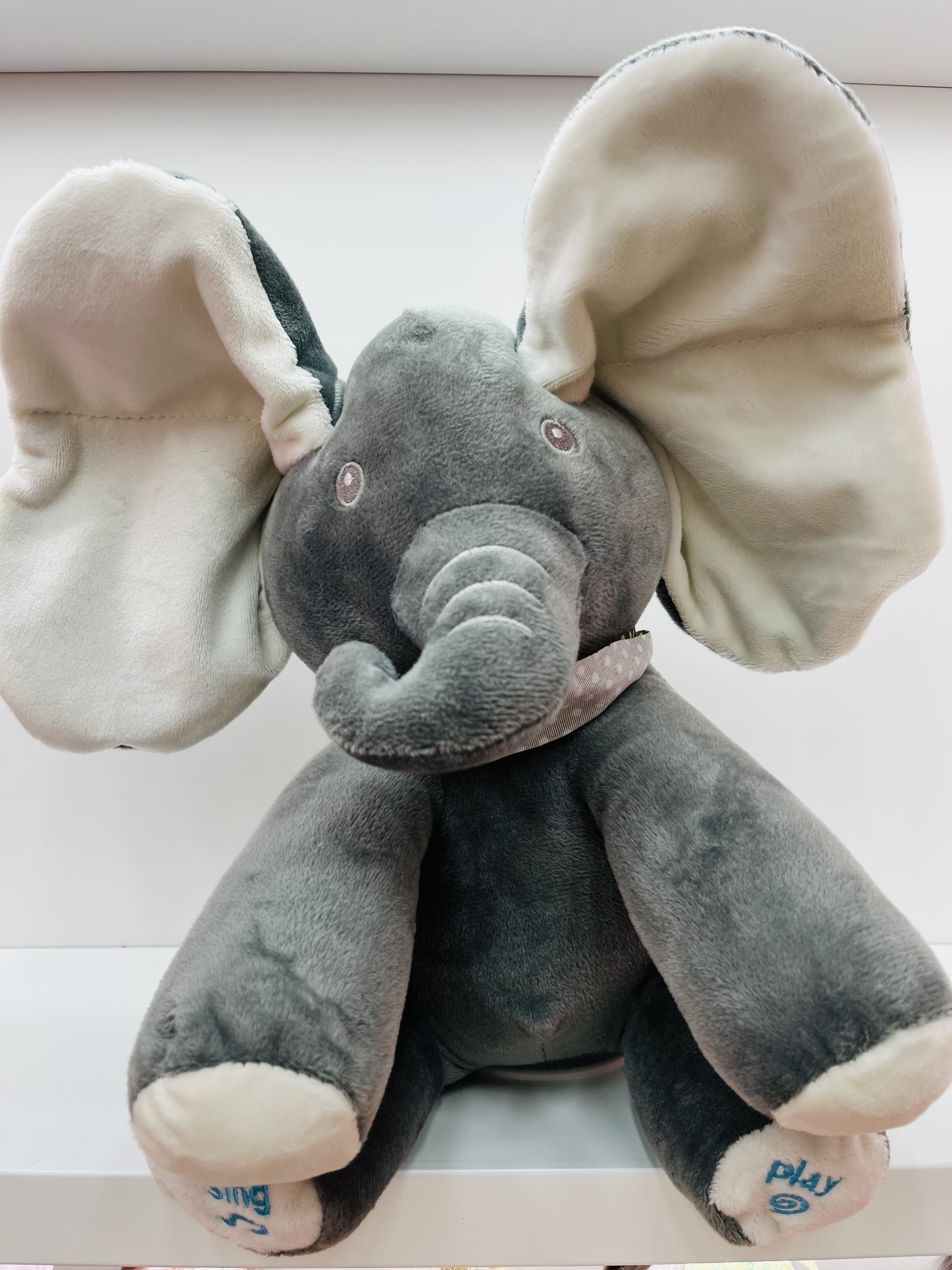 New best-selling electric plush toy ear-slapping elephant, holiday gifts, etc Specification image