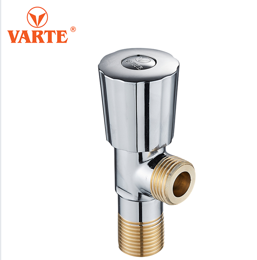VARTE 品牌三角阀全铜批量铜铜牙冷热水水阀大流量 高质量质保3年