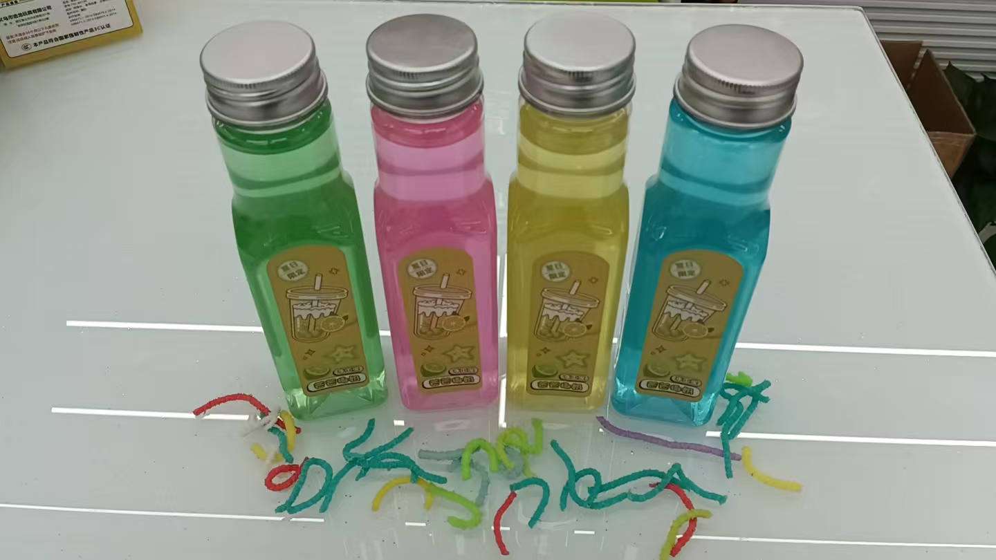 芒芒椰果闪粉抱抱奶、揉捏解压柔软丝滑水感好玩有趣玩具12入