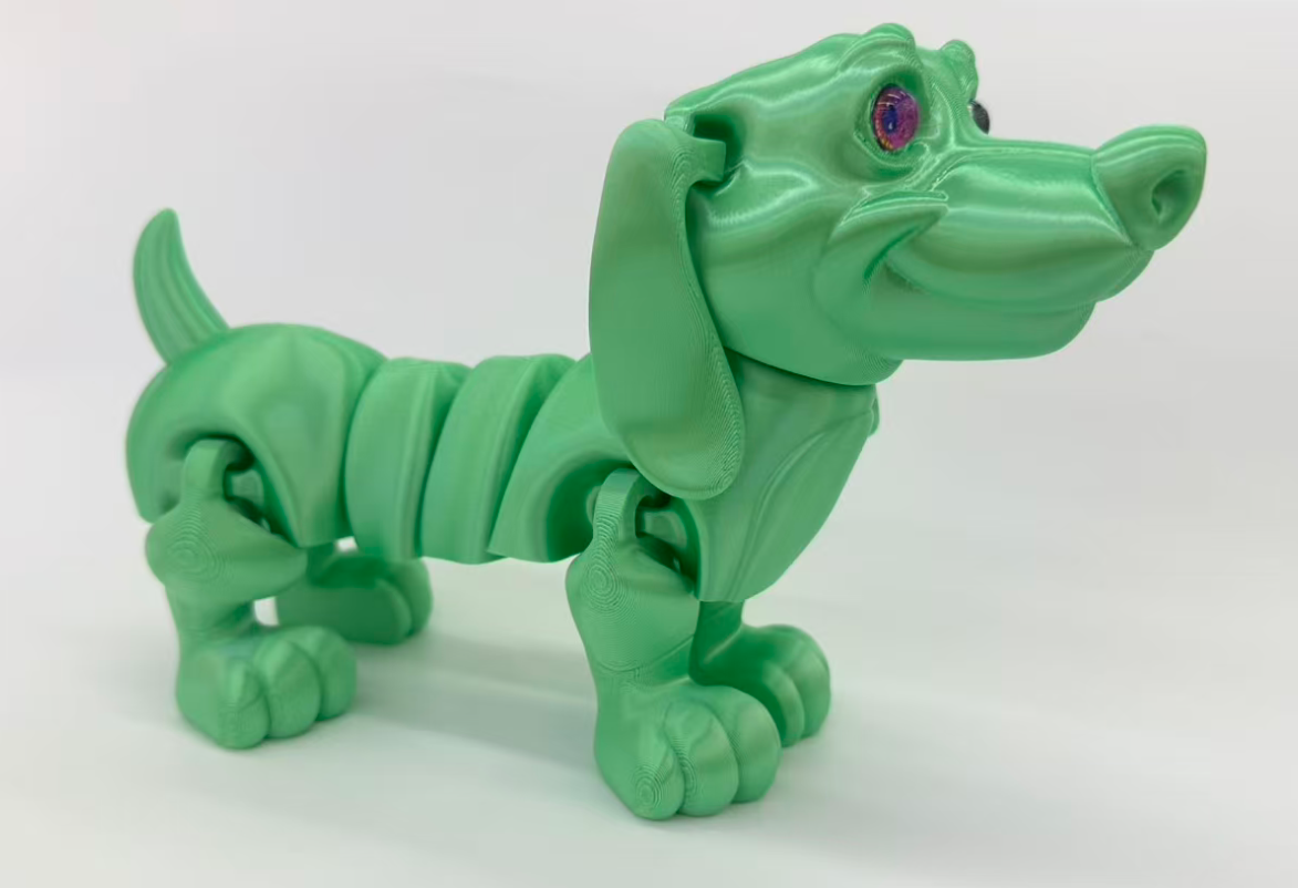 21*11cm3D打印腊肠小狗玩具模型可动创意玩具详情4