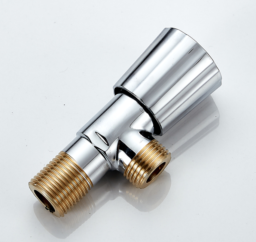 三角阀/分水器/截止阀可调节/截止阀带流量调节/燃气表阀产品图