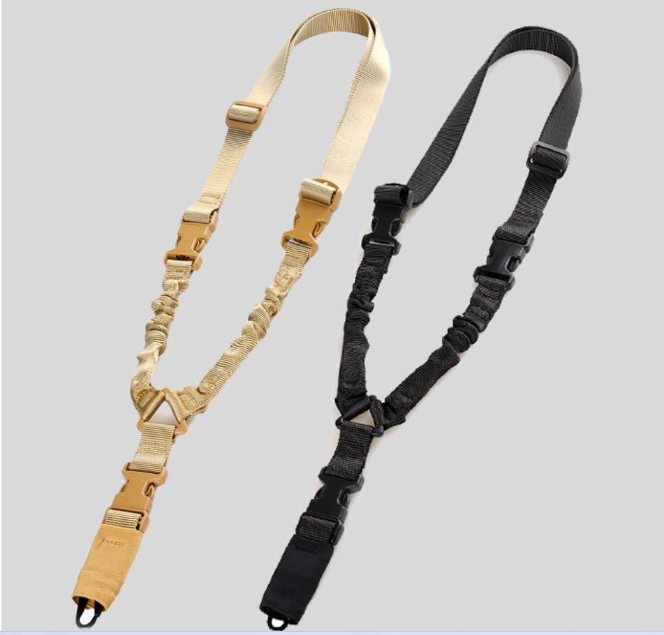 Single-point shoulder strap, multi-functional tactical shoulder strap, oblique shoulder strap details Picture