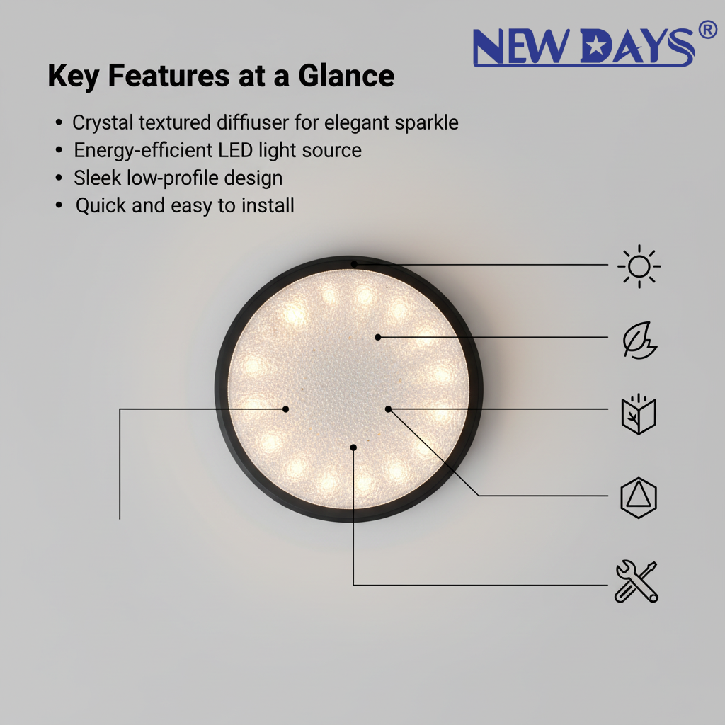 مصابيح أرضية من طراز Newwdays العابرة للحدود لمصابيح ضاحية صغيرة من طراز Beyudays Class) من طراز Beudays Buildays) من طراز Black Bank) لغرفة نوم دائرية في الغلاف الجوي العلوي Application Scenario