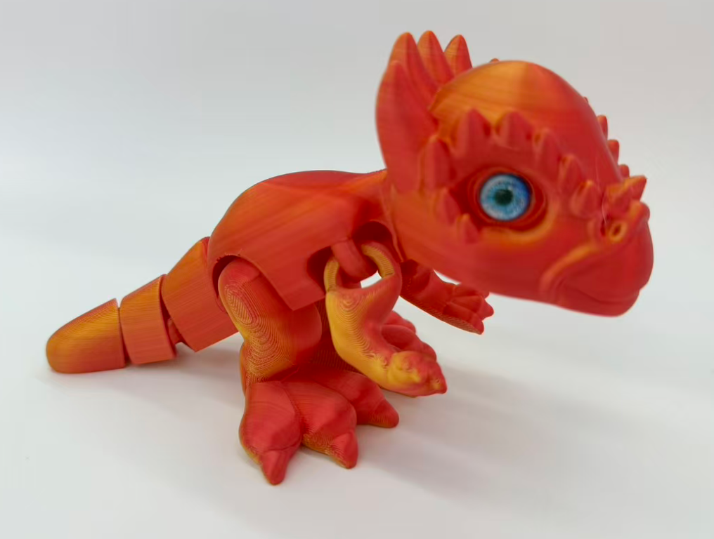 18cm3D打印玩具 龙形玩具 创意模型儿童玩具详情6