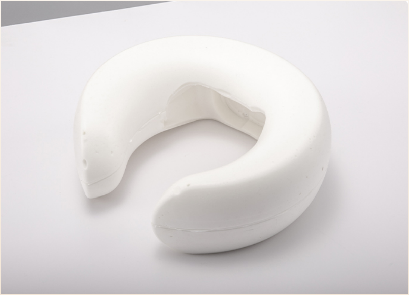 电动按摩U型枕红光加热记忆棉旅行枕详情2