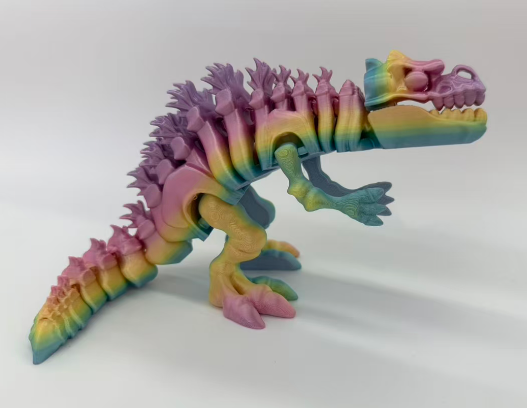 24cm3D打印恐龙仿真 小孩玩具 摆件 关节可活动详情5