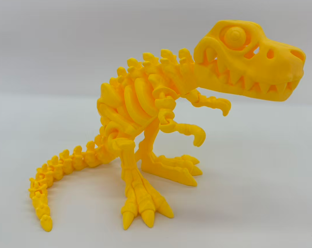 39cm3D打印恐龙骨骼克东摆件3D打印霸王龙儿童玩具详情5