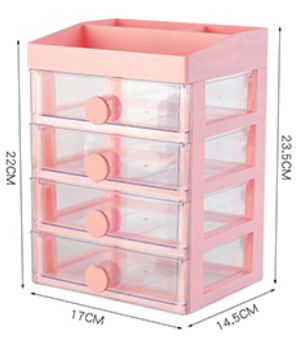 外贸热销简约四层收纳盒