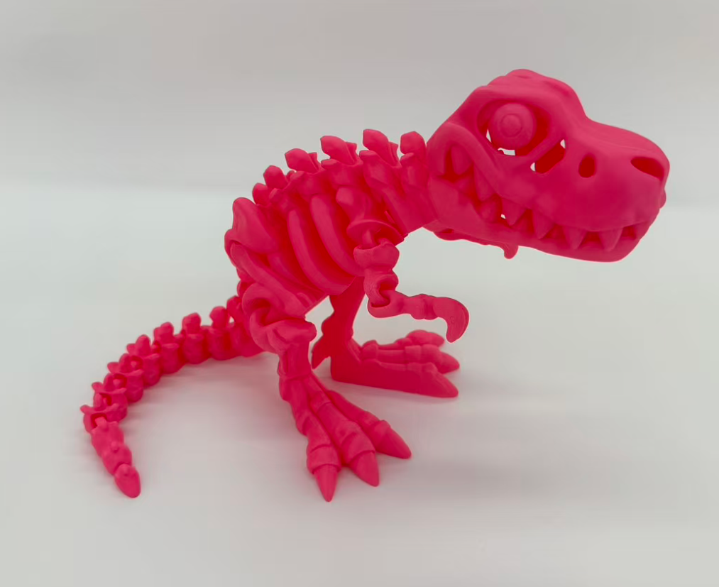 39cm3D打印恐龙骨骼克东摆件3D打印霸王龙儿童玩具详情2