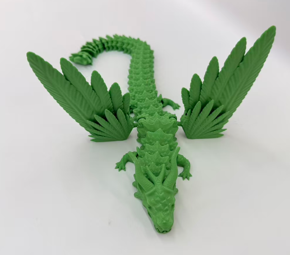35cm飞龙摆件3D打印飞龙仿真动物关节可活动详情5