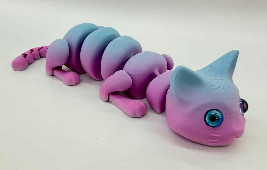 25cm3D печатает кошачьи суставы, которые могут быть активными 3D-моделируемыми игрушкой для животных pic 4