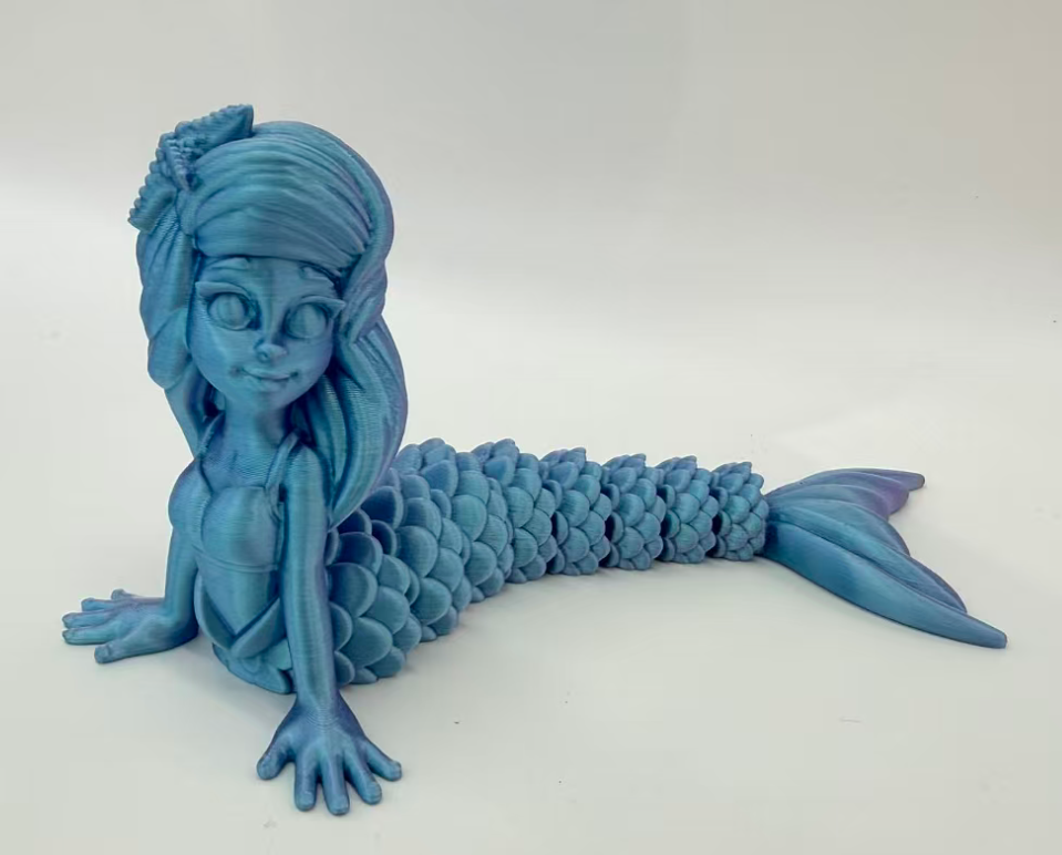 16*10cm3D打印美人鱼 可动关节 儿童玩具详情5