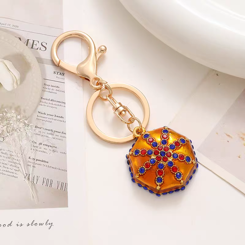 Middle Eastern camel diamond-encrussed keychains, Alapai ethnic festival gifts, gilded rhinestone bag pendants with sparkling diamond accessories, car key cases, car key cases, trendy keychain accessories detail image 3