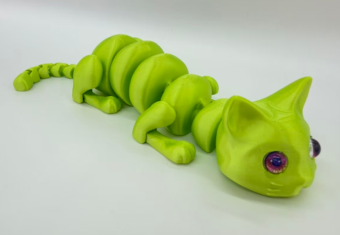 25cm3D печатает кошачьи суставы, которые могут быть активными 3D-моделируемыми игрушкой для животных pic 6
