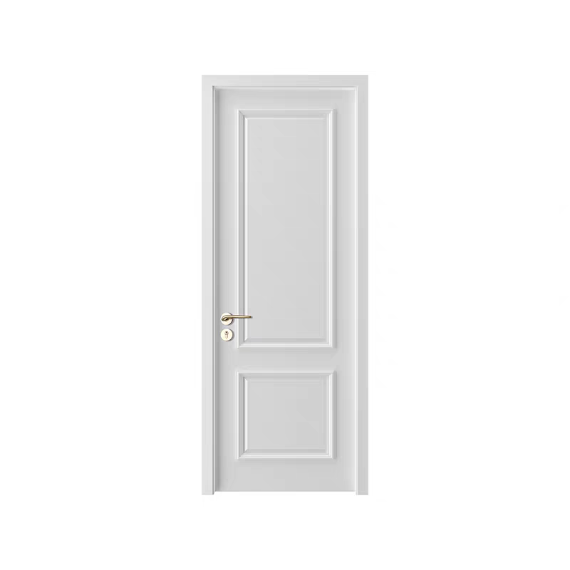 Solid wood composite lacquered door, bedroom door suite, interior door, solid wood lacquered door, bedroom door, wooden door Application Scenario