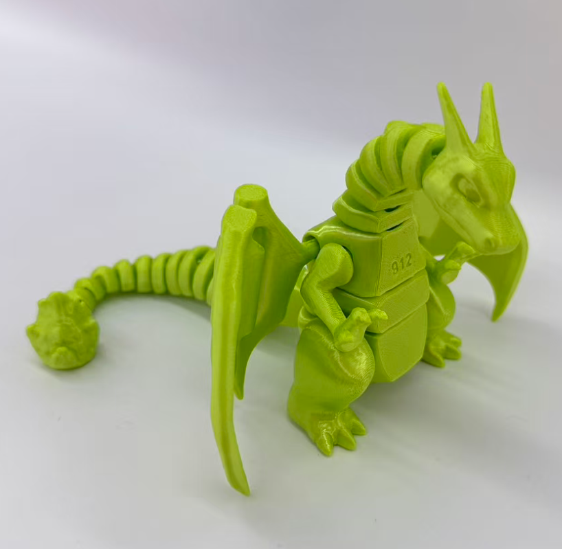 23cm3D打印喷火龙玩具3D打印创意玩具详情2