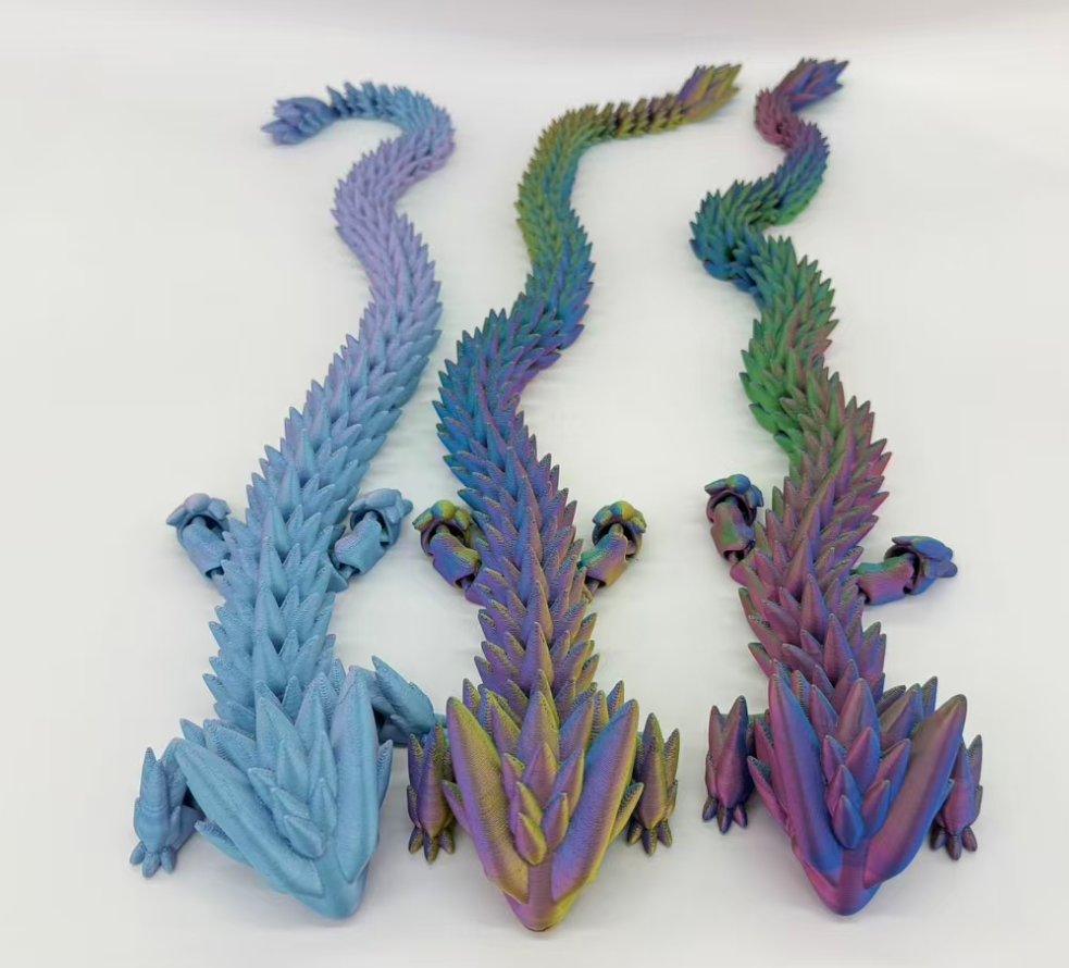 55cm3D打印龙创意玩具3D打印潮玩摆件