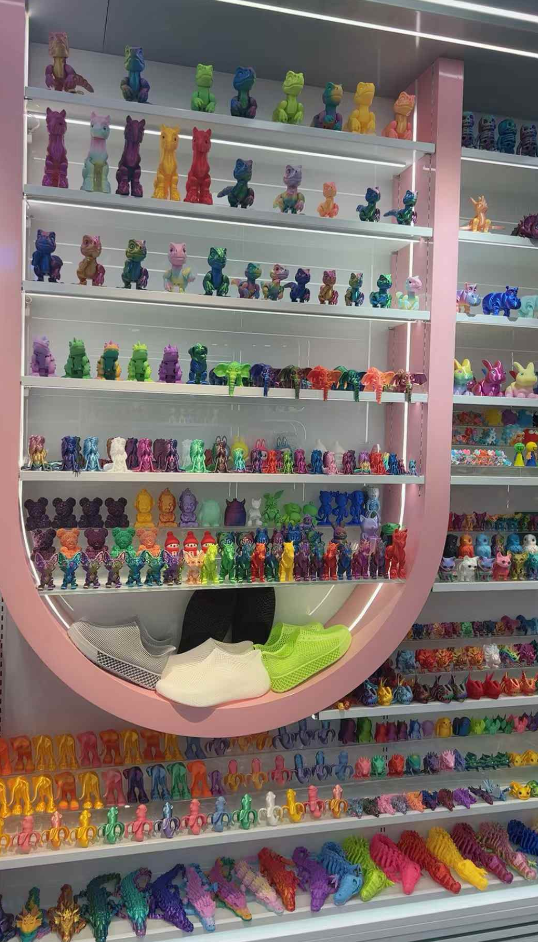 40cm3D печатает мультисуставы, которые могут двигать фигурки аллигаторов pic 12