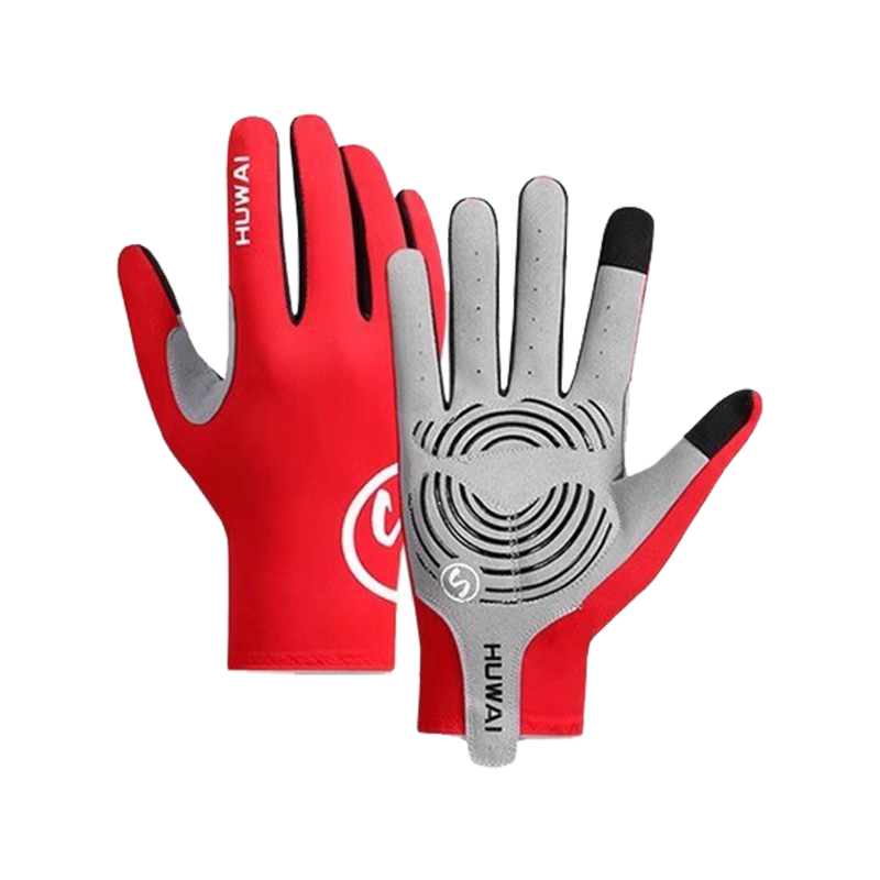 Mountain bike cycling gloves for spring and summer, full-finger cycling gloves for men and women, anti-slip cycling gloves Item Picture