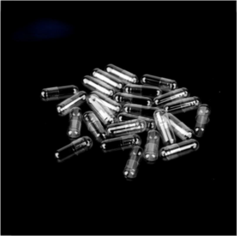 Empty Capsules, Halal Transparent Empty Capsules, Edible Empty Capsules Of Various Colors, 1000 Pieces, Medical 0# Capsules