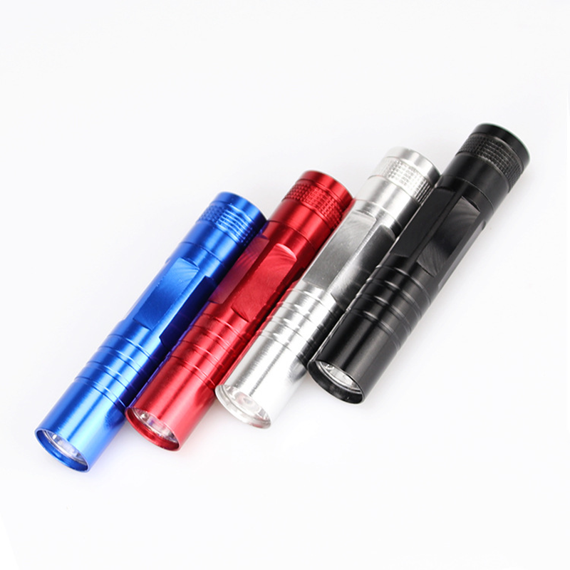 LED mini high-intensity No. 5 battery aluminum alloy household flashlight, outdoor emergency small high-intensity keychain flashlight Application Scenario