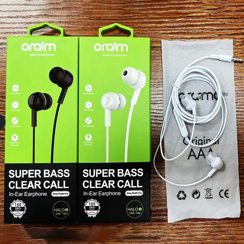 Oraimo OM-101 headphones, with legendary sound quality in black and white, are a cost-effective choice and a bestseller in foreign trade Specification image
