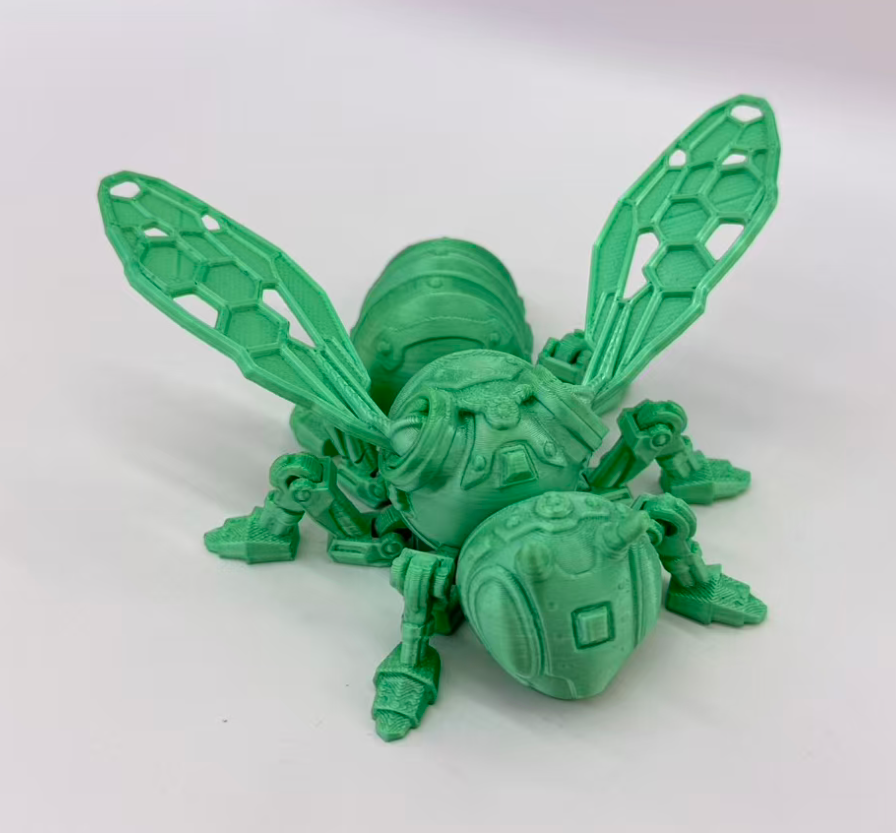 12cm3D печатные механические пчелы могут перемещать искусственные фигурки животных по всем суставам pic 4