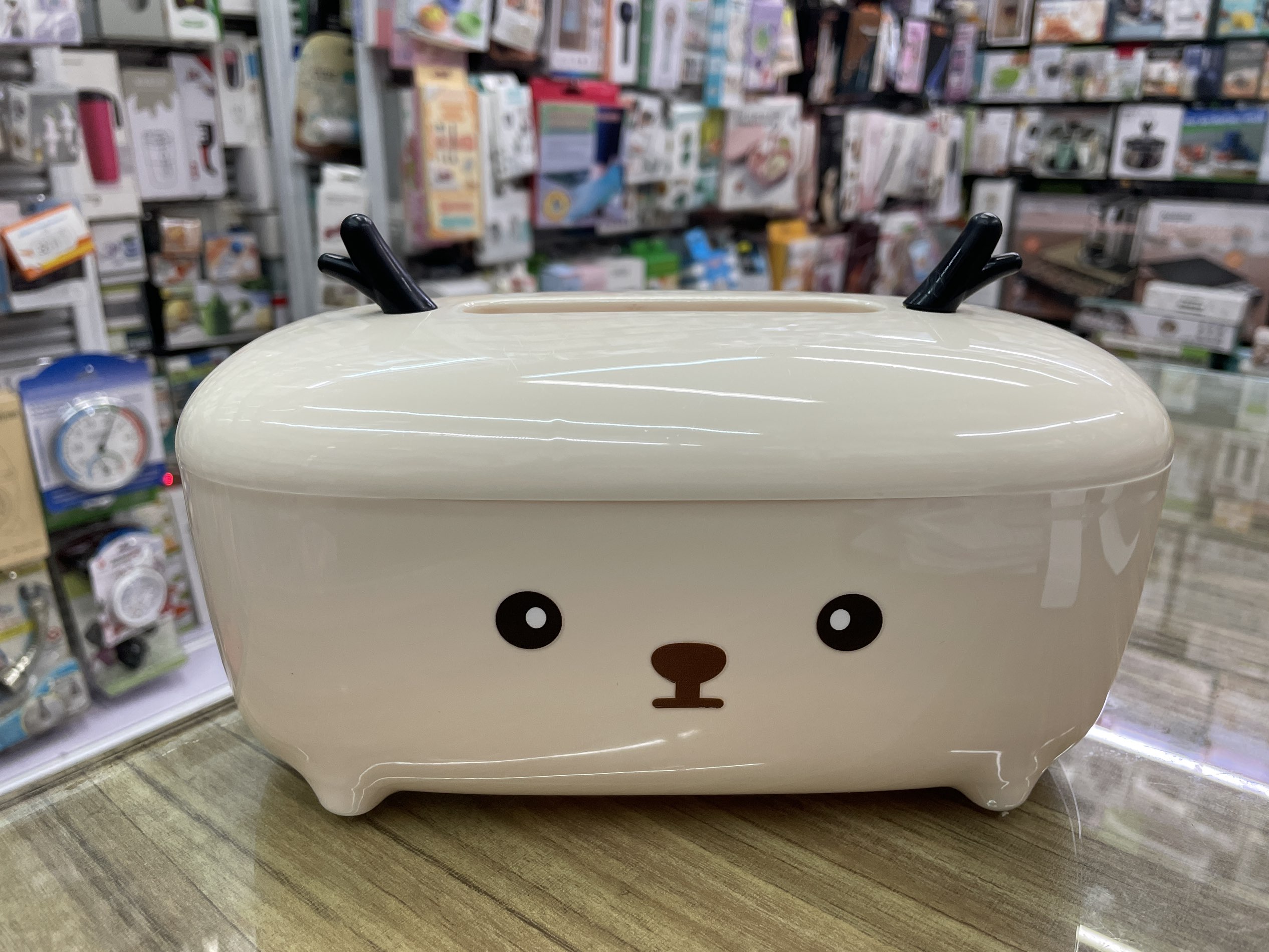 桌面纸巾盒，可爱动物造型抽纸盒，卡通纸巾盒（817-6448）详情20