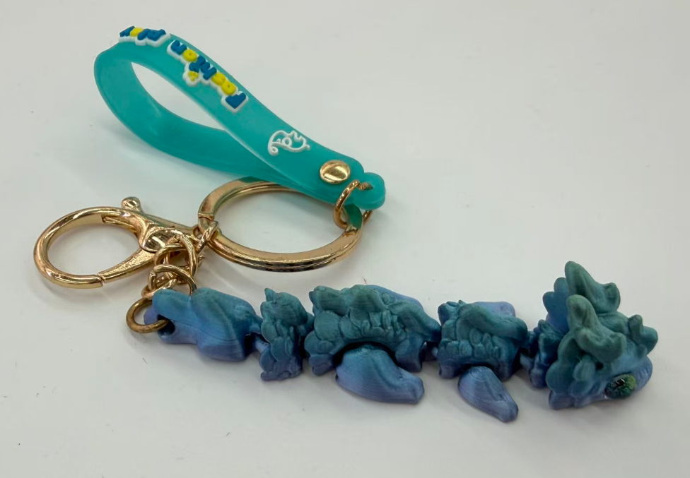 3D打印龙钥匙扣 可爱挂件 节日礼品钥匙扣详情2