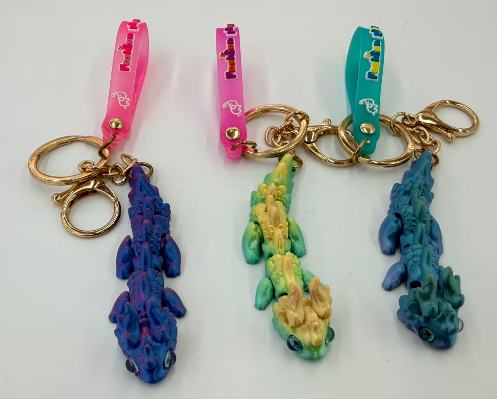 3D打印龙钥匙扣 可爱挂件 节日礼品钥匙扣详情1