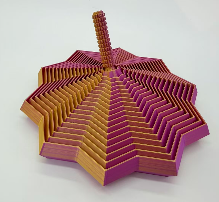 16CM3D печатает игрушки для снятия иллюзий и складывает детские головоломки с многоугольными редисовыми башнями в спираль pic 7