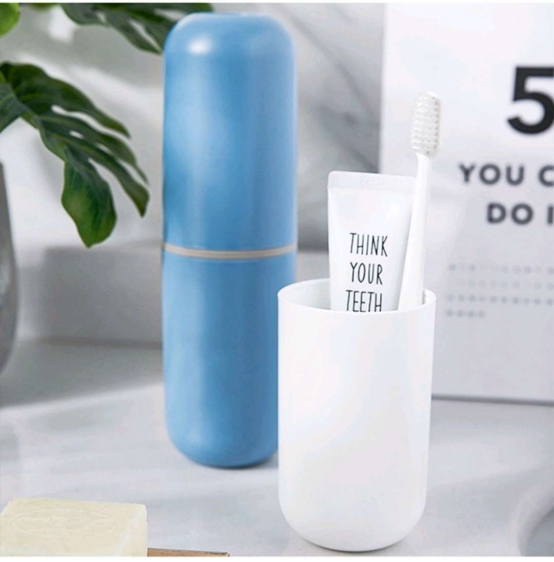 Q35-QY6165 Travel Toothbrush Box, portable toothbrush storage box for business trips, Toothbrush Cup, mouthwash Cup, Toiletry cup detail image 7