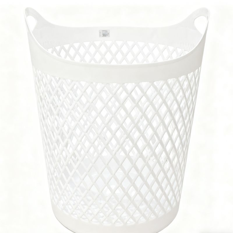 2025 New model dirty clothes basket, multi-functional portable storage basket, large-capacity household bathroom dirty clothes basket, plastic details Picture