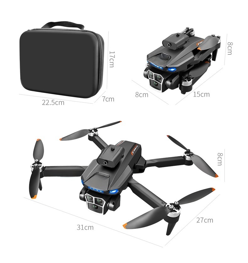 Cross-border L23 screen-controlled drone, brushless high-definition aerial photography, GPS intelligent positioning aircraft, obstacle avoidance, remote control aircraft pic 23