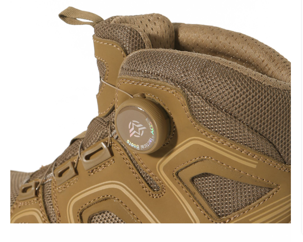 户外运动男鞋旋转搭扣战术靴山地野营鞋登山鞋跑步旅游骑行徒步鞋细节图