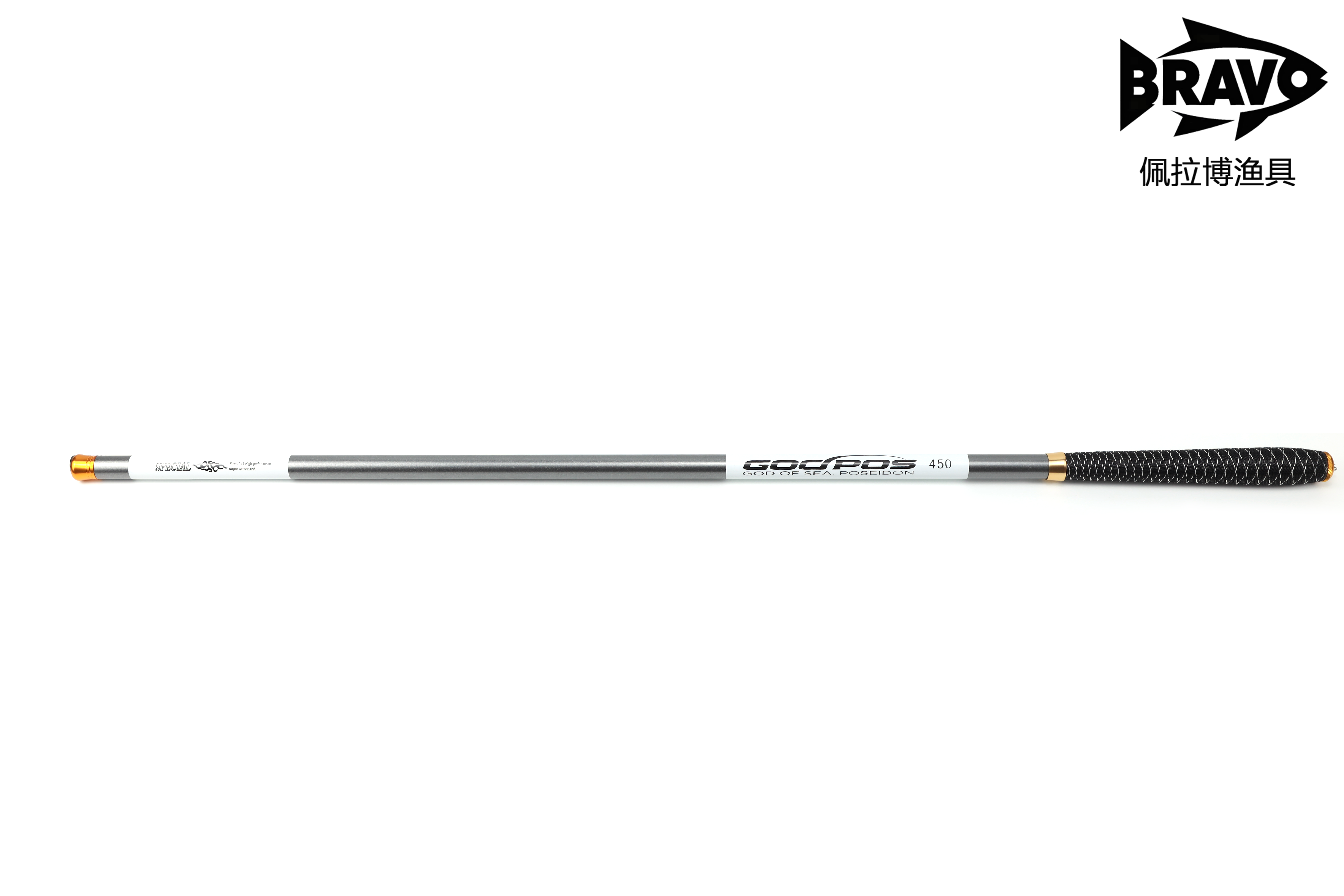 BRAVO 碳素鱼竿钓台钓杆 4.5m八节竿 收缩节长70cm鲫鱼鲤鱼轻硬长节竿鱼竿详情1