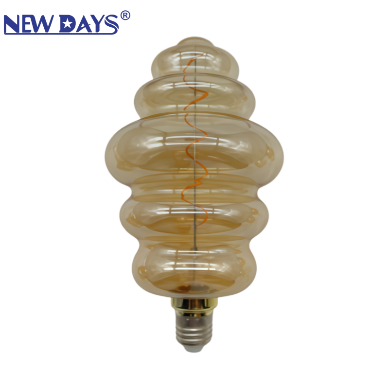 NEWDAYS marca crossover creativo nueva forma bombilla tawny filament lamp E27 hogar tornillo retro americano bombilla ahorro de energía ahorro de energía resaltado extra larga duración oferta limitada bombilla Application Scenario
