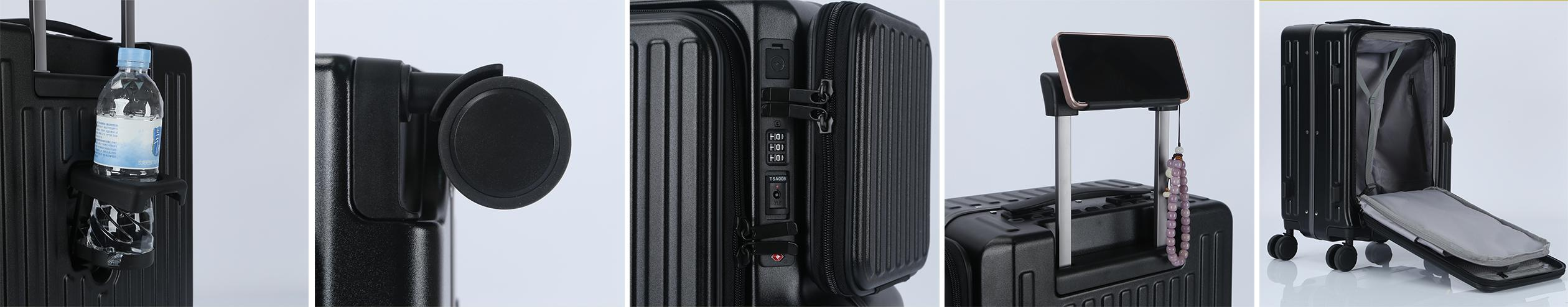 LH12行李箱密码箱全PC万向轮硬箱子详情2