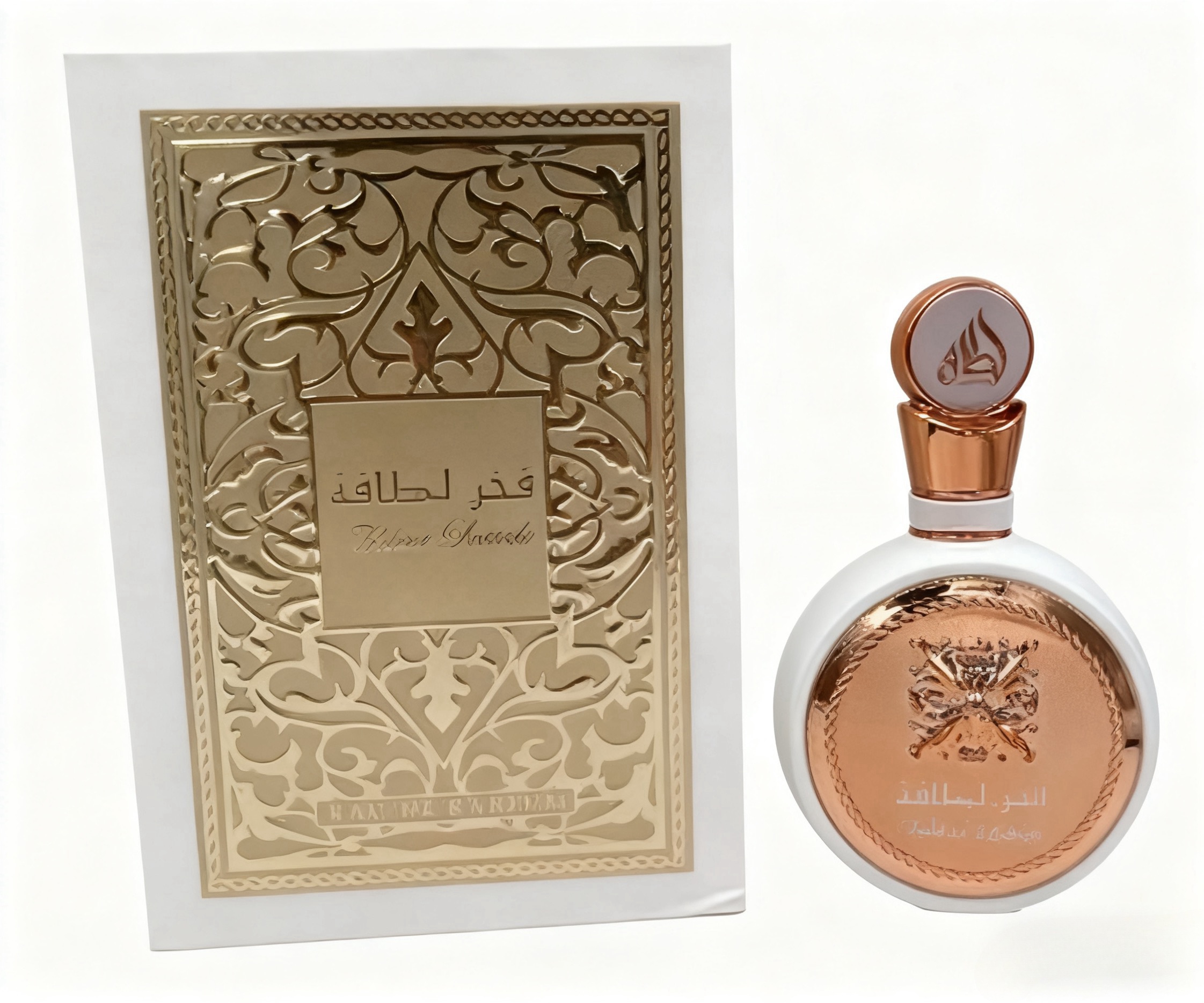 Lattafa Fakhar 3.4 Ounce latafa larga duración perfumado fragancia perfumada Specification image