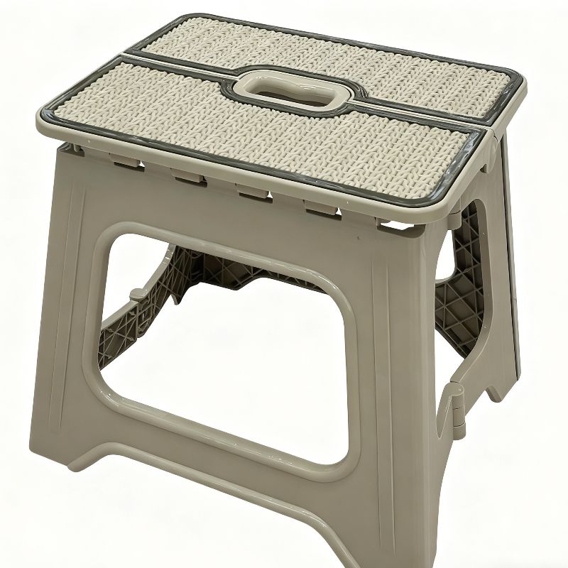 Plastic stools for home use, thickened plastic style, anti-slip, durable, foldable square stools and small stools Item Picture