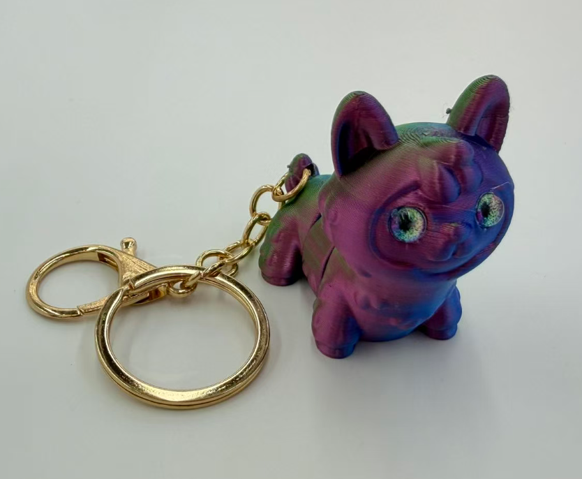3D printed cute pet animal series 3D printed keychains pic 5