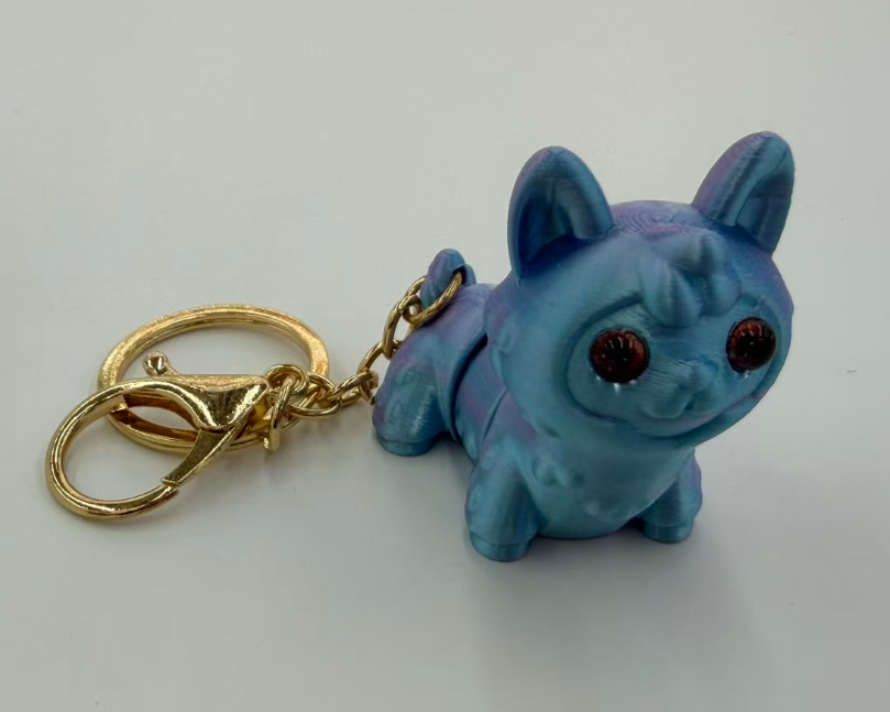 3D printed cute pet animal series 3D printed keychains pic 6