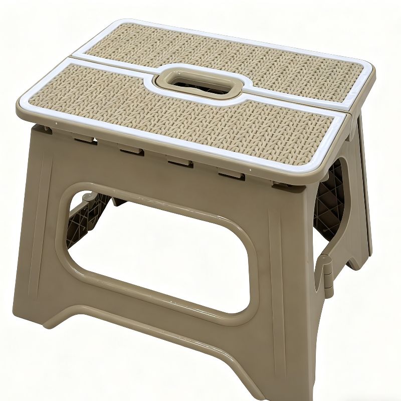 A thickened plastic stool for home use, anti-slip, durable and foldable square small stool Item Picture