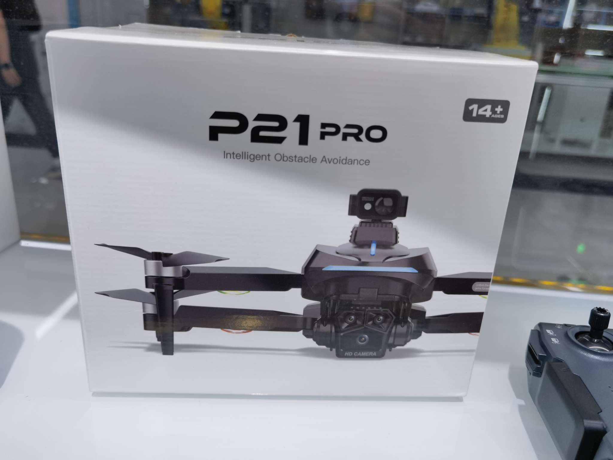 Civil drones for inspection, aerial photography, toys, equipment, and drones in the Digital Trade Center