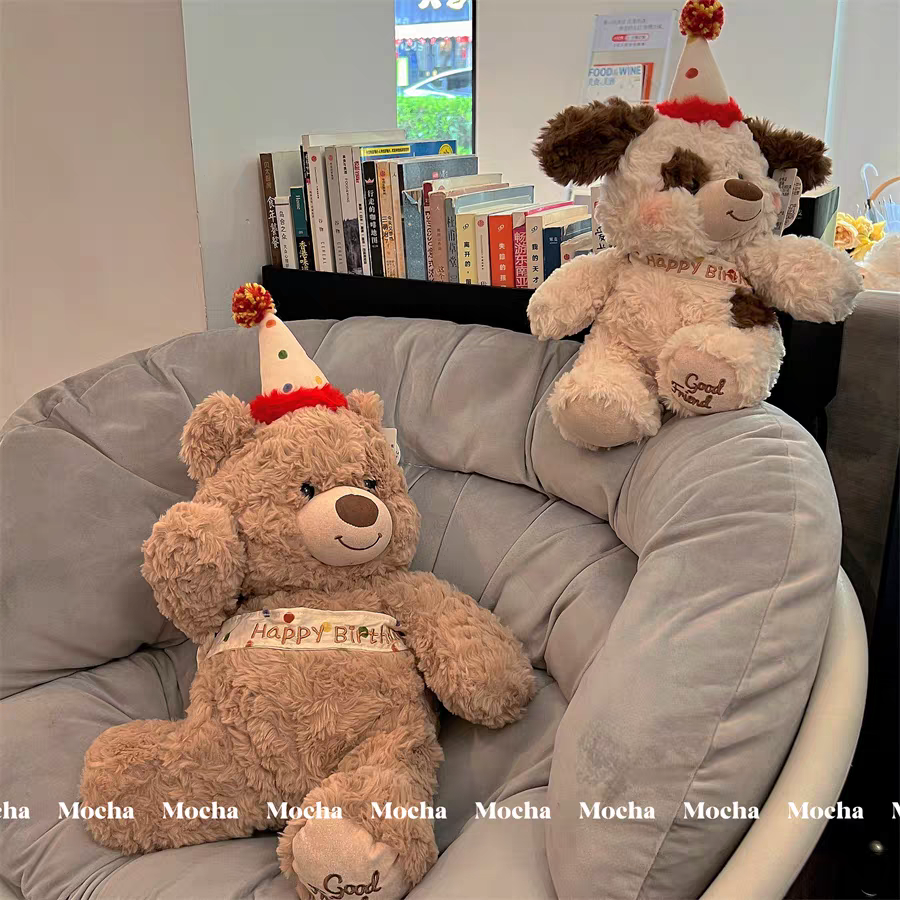 Cat and dog plush toys, throw pillows, plush toys