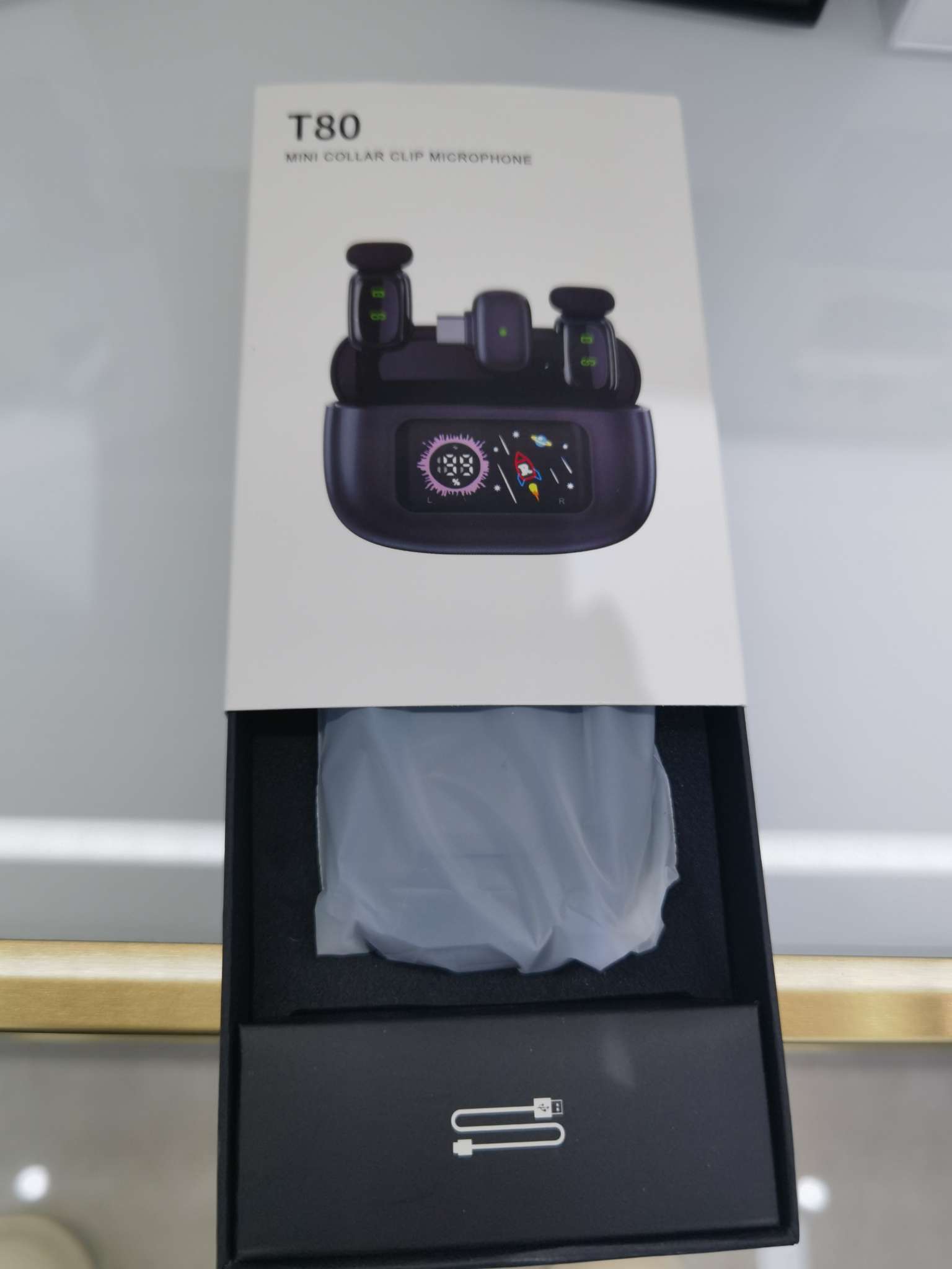 多功能领夹麦克风直播话筒声卡蓝牙音响套装家用影音设备适用麦克风领夹麦